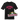 Overthinker 24/7 Black Tee with pink lettering on a modern slim fit ring spun cotton t-shirt from Chivilla Bay Snarky T-shirt Club