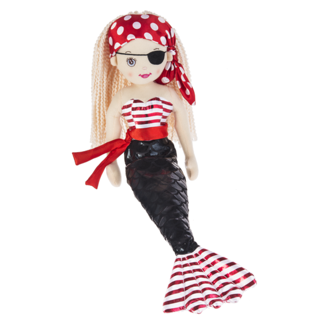 Shimmer Cove (TM) Mermaid - Pirate Shelly 18 inch plush doll from Ganz
