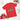 Red t-shirt with reindeer-themed beer bottle graphic on a white background with Christmas decorations.