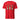 Red t-shirt with three beer bottles dressed as reindeer with antlers, lights, and santa hats, labeled "Reinbeer".