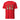 Red t-shirt with three beer bottles dressed as reindeer with antlers, lights, and santa hats, labeled "Reinbeer".