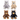 Plush Super Soft 12 inch Ridge Bears from Ganz in assorted colors including Brown, Black, Grey and Tan.