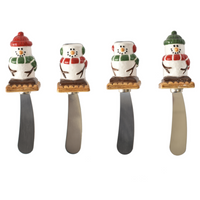 S'mores character Cheese and Appetizer Dip spreader for Christmas and holiday party serving. Smore character cheese spreader to add winter charm to your cheese spreads. Sold Individually
