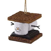 S'mores Sandwich Ornament. Great gift for camping enthusiasts