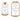 Two tags with text and a cross, one featuring 'Serenity Elephant with Crib Cross' and the other with a prayer.