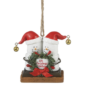 Smores Couples 1st Christmas Ornament
