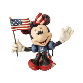 Disney Traditions Mini Patriotic Minnie