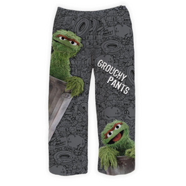 Oscar the Grouch Grouchy Lounge Pants Children Kids sizes for pajama pants