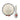 Ceramic bowl with black rim and red base, accompanied by a decorative spoon on a white background