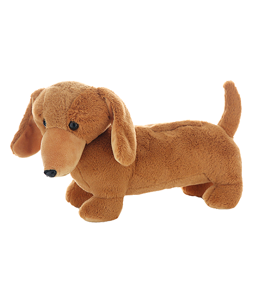 Stuffed dachshund clearance puppy