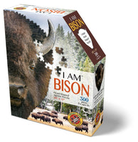 I AM Bison 300 piece jigsaw puzzle gift