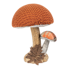 Cloth Mushroom Figurine