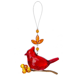 Crystal Expressions Autumn Cardinal 3" Ornament