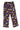 pajama pants with camping theme and 'Happy Camper' text on a purple background