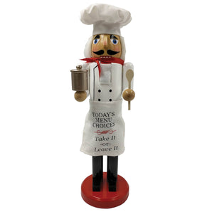 14" Today's Menu Choices Nutcracker