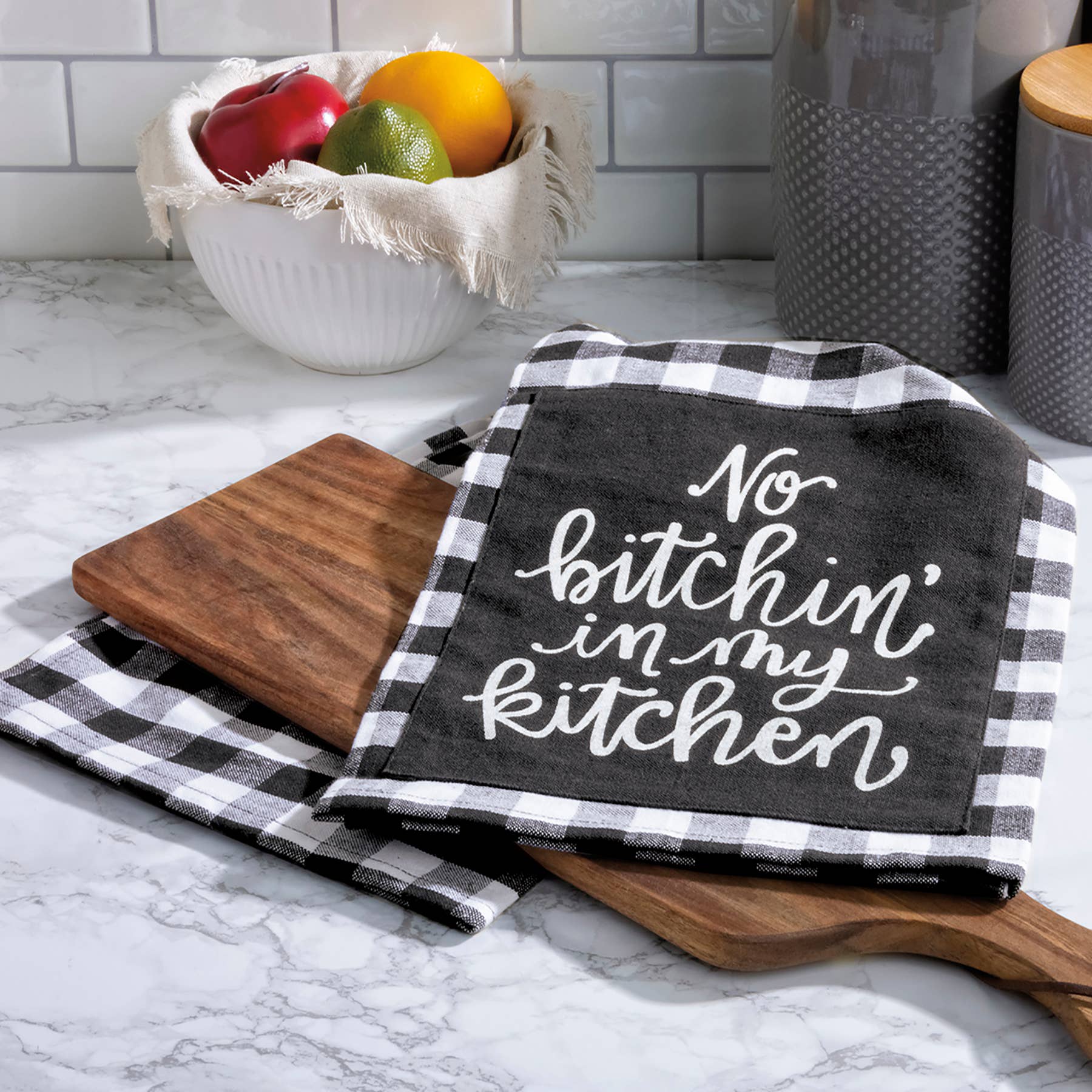 No Bitchin' In My Kitchen Kitchen Towel