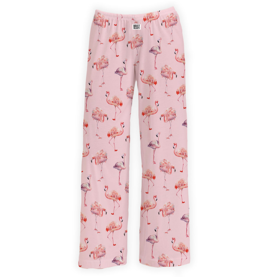 Pink Flamingo Unisex Pajama Lounge Pants