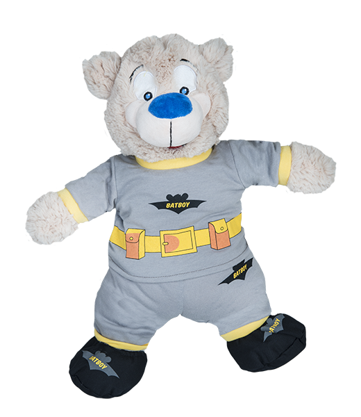 FFCC Clothes - Bat Boy Teddy Bear Pajamas 16"