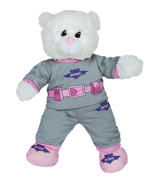 FFCC Clothes - Bat Girl PJ's with slippers 16"