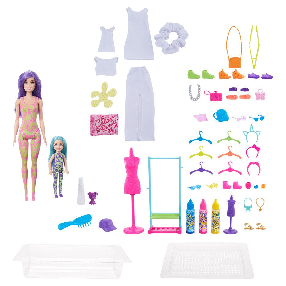 Barbies Color her clothes fashion designer playset