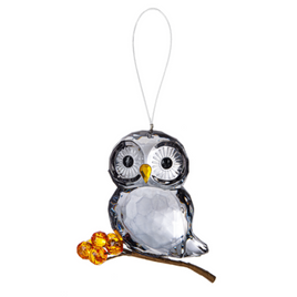 Crystal Expressions Midnight Owl 3" Ornament