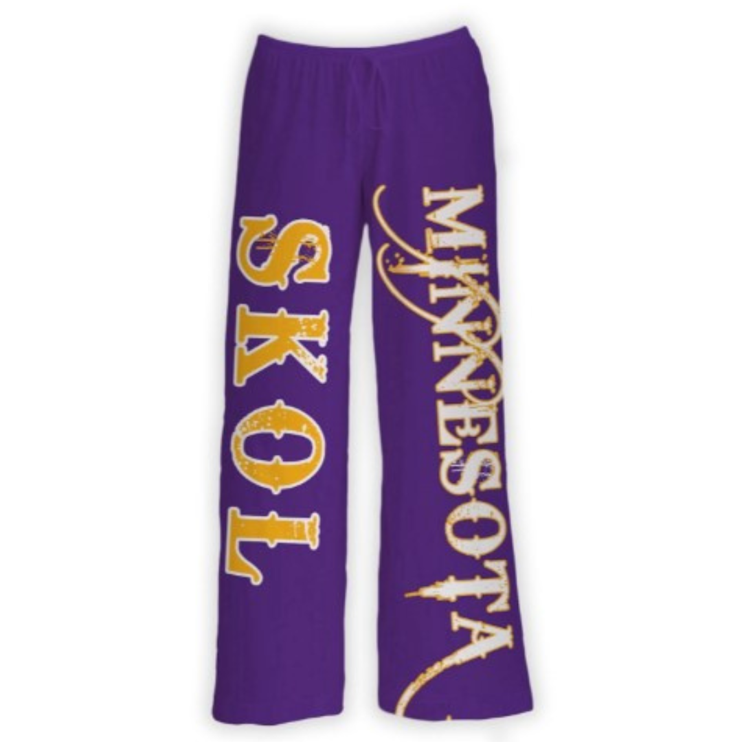 Minnesota Purple and Gold SKOL Lounge Pants