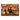 A rectangular vintage-style metal sign with the phrase “WHAT A FUSTER-CLUCK” in large distressed red letters above a group of illustrated chickens in black, red, brown, and white tones, shown on a plain white background.