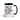 15 oz ceramic mug with black handle and interior, featuring the phase "I Want You to Know That Someone Cares. Not me, But Someone."