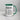 Green handled coffee mug with 60 year old texting codes for 60th birthday gift.