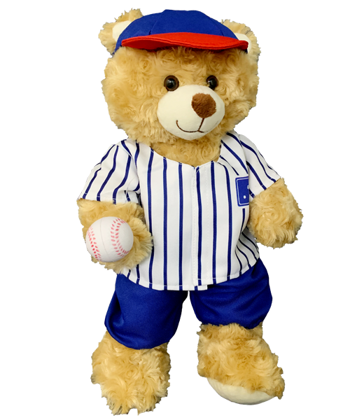 FFCC Clothes - 16" Baseball All Star Uniform w/hat and ball for Dolls/teddy bears