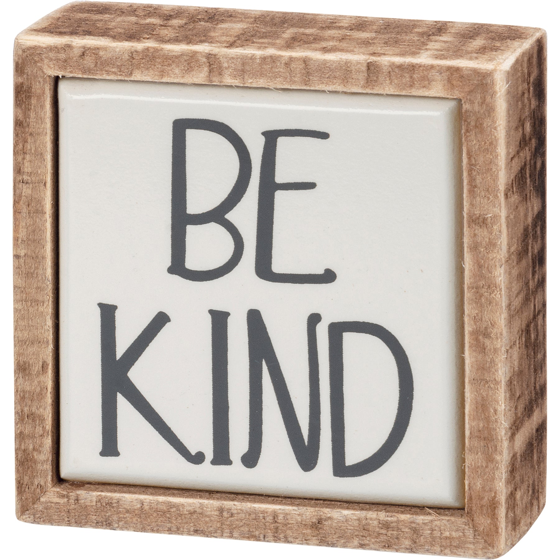 Be Kind Wooden Mini Box Sign
