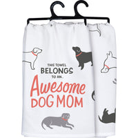 Kitchen Towel - Awesome Dog Mom