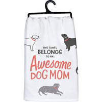 Kitchen Towel - Awesome Dog Mom
