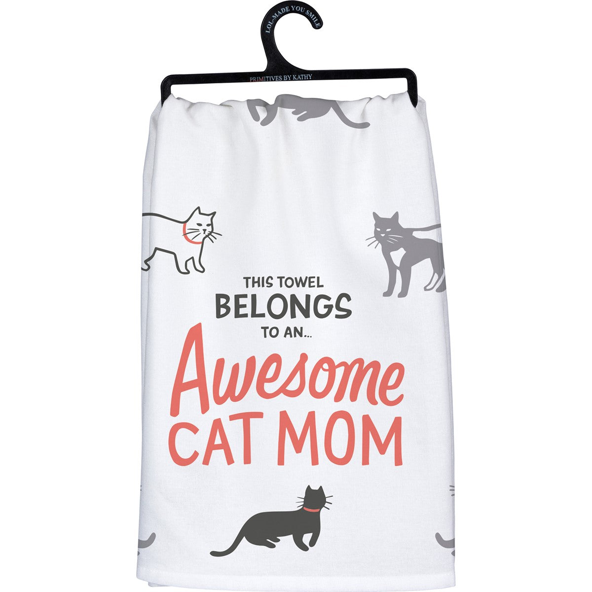 Kitchen Towel - Awesome Cat mom