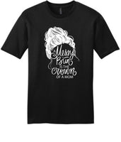 Tshirt - Messy bun crown of a mom