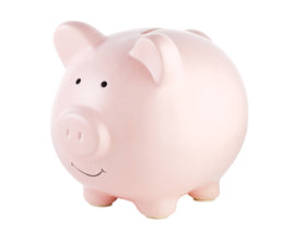 Pink Pig Ceramic Piggy Banks for kids 