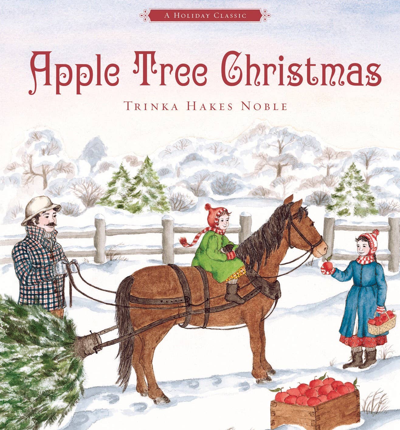 Childrens Book: Apple Tree Christmas, Hardcover