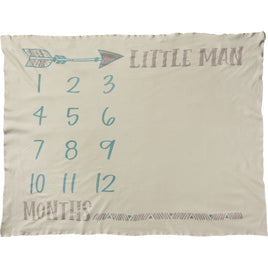 Milestone Blanket - Little Man