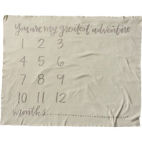 Milestone Blanket - Greatest Adventure