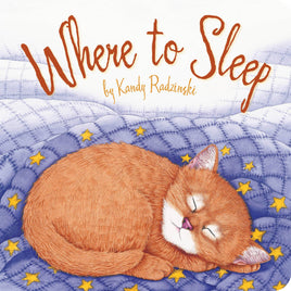 Childrens Book: Where to Sleep Board Book for Toddlers