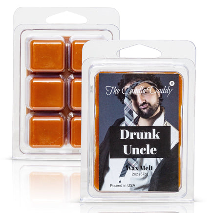 Drunk Uncle Whiskey and Musk Manly Scented Wax Melts. Funny gift for uncle