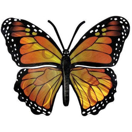 Wall Art: Monarch Small Butterfly 3D Metal Wall Art