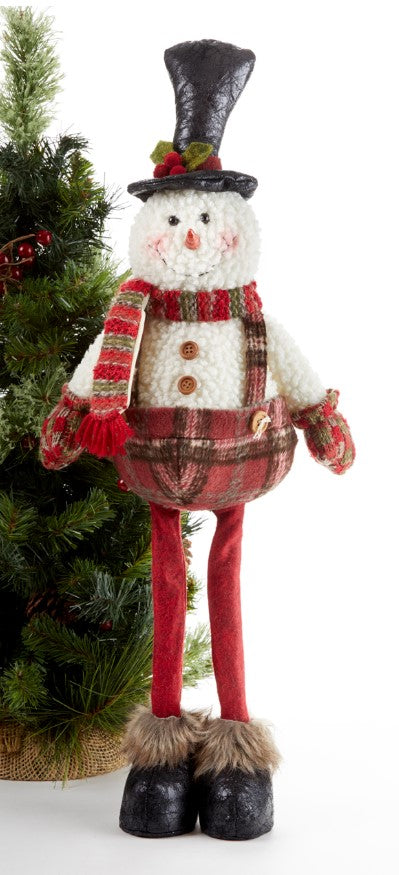 Snowman 24" tall standing with Long Legs