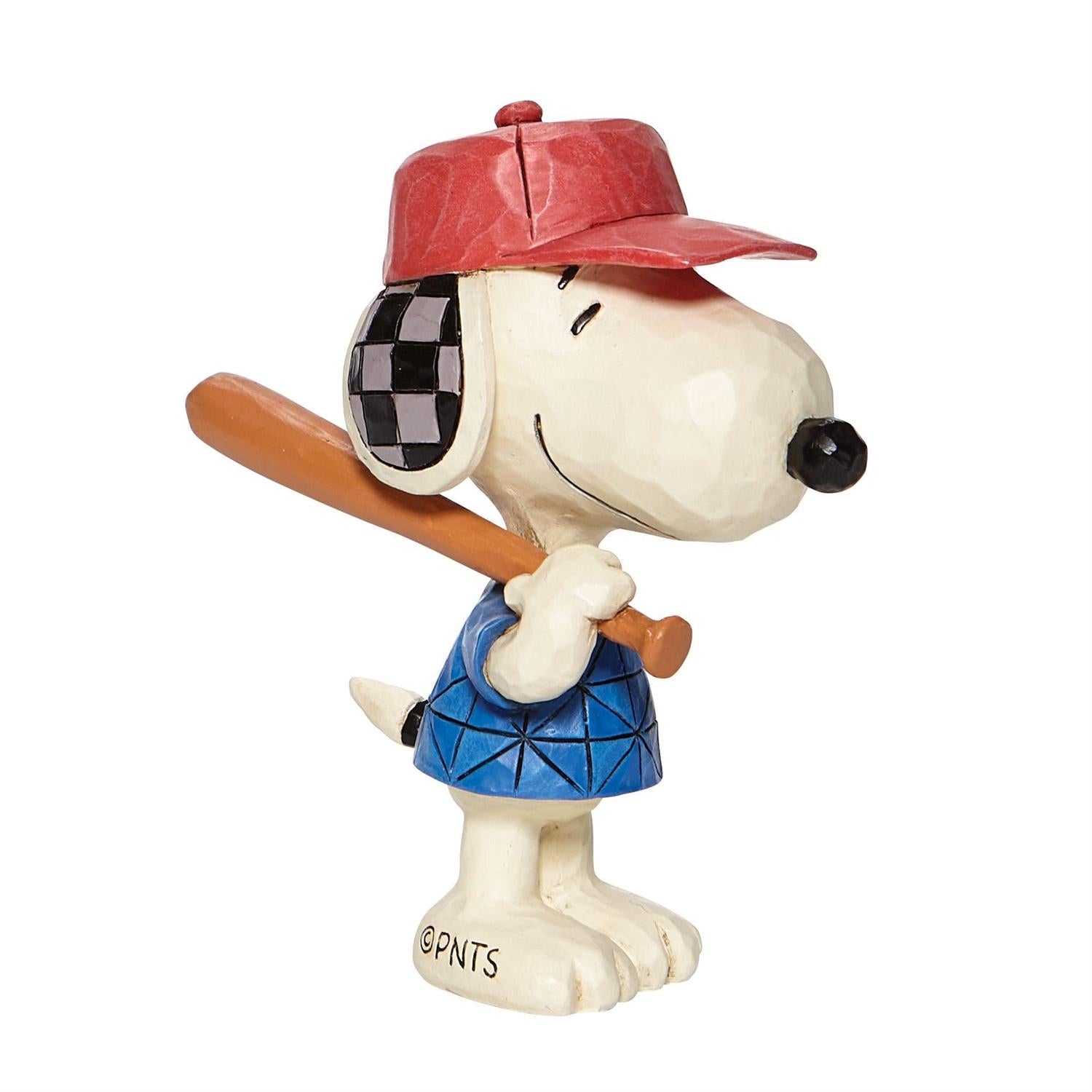 Peanuts Snoopy by Jim Shore Baseball Mini Figurine