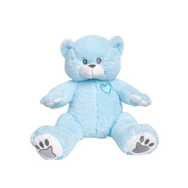 Blueberry the bear plush animal for the Frannie and Friends interactive events