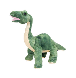 Beck the Brontosaurus 16" plush dinosaur in the Frannie and Friends Create a Cuddly Club Collection