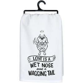 Wagging Tail Kitchen Towel