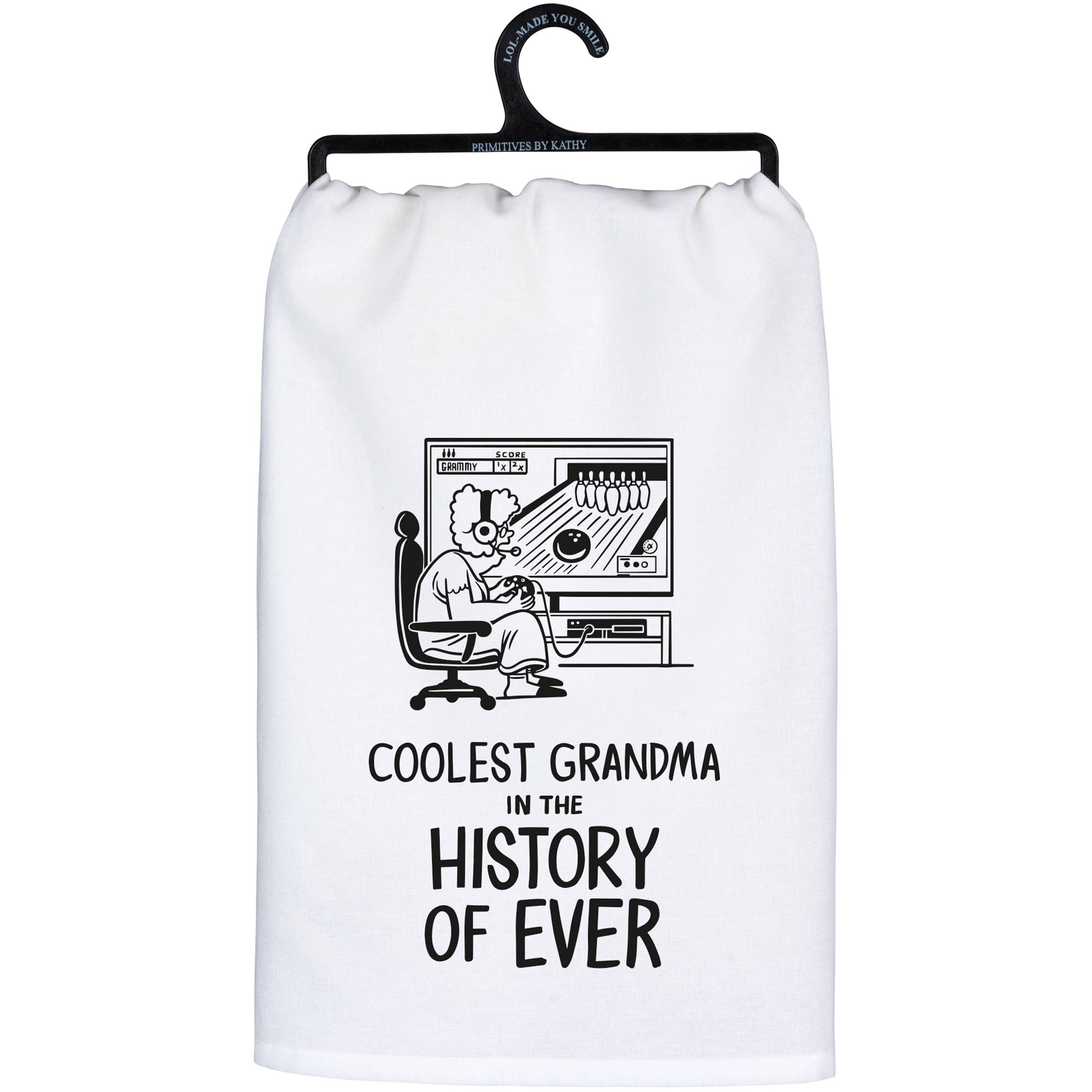 Coolest Grandma Kitchen Towel