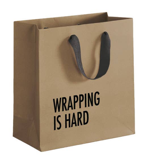 Wrapping is Hard (Small Gift Bag)
