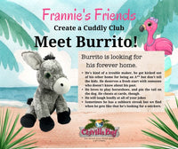 FFCC 16" Burrito the Donkey stuffed animal